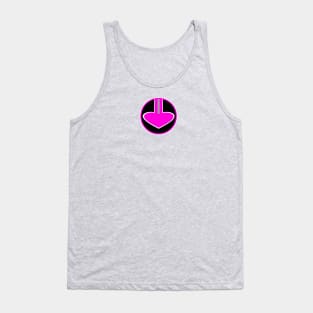 Time Pink Badge Tank Top